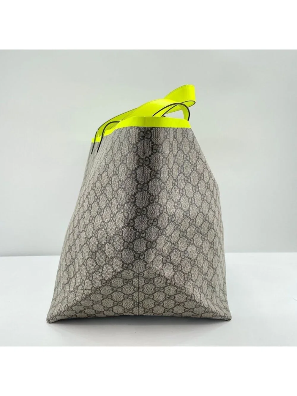Gucci Tote Bag Tortissima Beige